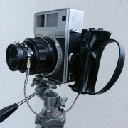 APARAT średnioformatowy MAMIYA Universal + Sekor P 4,7/127- TANIO!