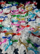 Aniołki gipsowe podziękowanie dla klientów święta