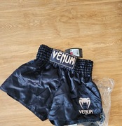 SPODENKI MUAY THAI SHORTS VENUM CLASSIC XL CZARNY/ZŁOTY
