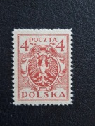 117 Ia ** Orzeł na tarczy barokowej gwar 1920r.