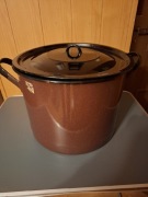 Duży Garnek Emaliowany 40L