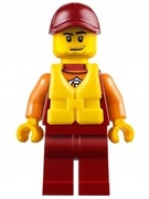 LEGO Figurka City - Ratownik w Kapoku (60163) cty0810