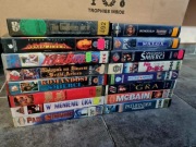 Kasety VHS po wypożyczalni 