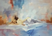 Obraz olejny-Kobieta
