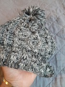 Czapka warkocz, gruba ,zimowa czapka dziecięca