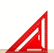 KĄTOWNIK STOLARSKI CIESIELSKI ALUMINIOWY 7" PRZYMIAR BUDOWLANY 185mm