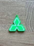 Brelok 3d Mitsubishi motoryzacyjny gadżet, idealny prezent
