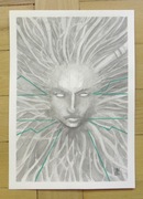 Grzegorz Pawlak - Oryginalny rysunek Shodan