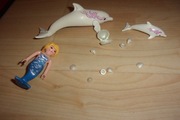 playmobil delfin syrenka muszle figurki