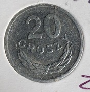 20  groszy 1973  z.m. ,  PRL  