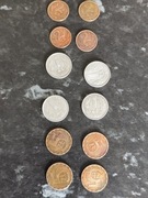 Komplet monet 1, 2, 5 zł 