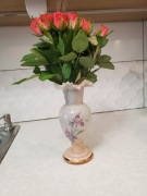 Wazon BOHEMIA piękny róż 