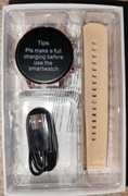 Smartwatch zegarek wielofunkcyjny elegancki połączenia powiadomienia 