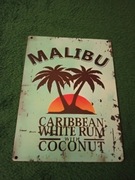 Tablica z drewna do powieszenia Malibu Rum 14,5x20 cm 