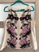 Mint velvet bluzeczka 100% jedwab 42