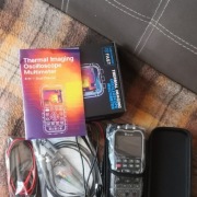 TOOLTOP TH201 kamera termowizyjna oscyloskop 2-kanałowy 70MHz multimetr