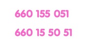 Złote numery: 660 155 051, 660155051
