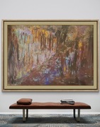 "Through the Secret Wood " oryg. autorski obraz akrylowy z certyfikatem