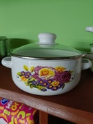 Garnek blaszany 18 cm 