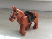 LEGO koń rudy dark orange 10352c01pb08