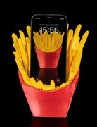 Stojak na telefon, stand, frytki, mcdonald