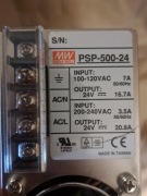 Zasilacz modułowy Meanwell PSP 500-24 , 24V, 500W