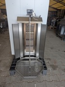 Gyros | opiekacz gazowy do kebaba | 4 palniki | wsad 60kg KLG221