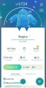 Regice shiny pokémon go