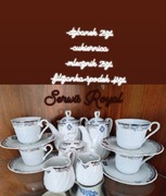 Serwis kawowo-herbaciany Royal 