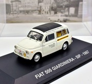 Fiat 500 Giardiniera SIP 1967 1:43, Seria Veicoli Pubblicitari d'epoca.