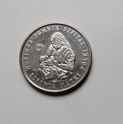 100 zł Centr,Zdrowia Matki Polki,1985 CuNi, śr.29,5g, waga9,6g.