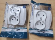 Gniazdo SIMON Akord podwójne 2x