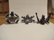 3 zestawy klocków LEGO STAR WARS