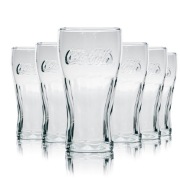 6X Szklanek Coca cola