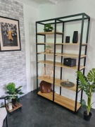 Regał do domu, salonu, butiku, loft industrial