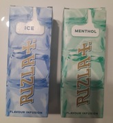 50x Karta Aromatyzująca do Papierosów RIZLA Menthol + Ice
