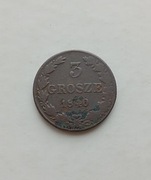 3 grosze 1840 Królestwo Kongresowe Mikołaj I