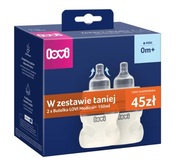 Lovi Zestaw butelka antykolkowa ze smoczkiem dynamicznym 2 x 150 ml