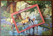 Puzzle Castorland 1000, Horses by the Stream, Konie nad strumykiem