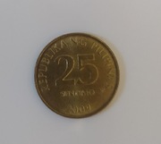 Filipiny moneta 25 centymów 2009