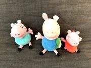 Zestaw Świnka Pepa+George+Tata Świnka