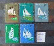 2170-2174** 2170-74** - Sławne polskie żaglowce 1974 r.