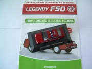 Polonez Atu Plus Straż Pożarna 1/43 Legendy FSO