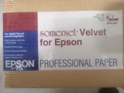 Papier do plotera EPSON Somerset Velvet 610mm x 15m 255g SP91203