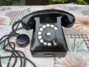 Stary telefon bakelit RWTCB191 nr 10c