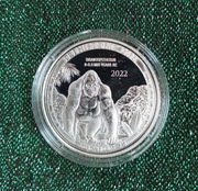 20 Francs Congo Prehistoric Life, Gigantopithecus 2022 rok. 