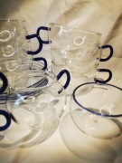 Kultowy serwis do herbaty Ilse Decho, wzór "5000", huta Jeaner