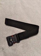 Nowy pas pasek taktyczny parciany czarny 120 cm