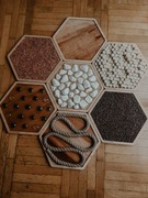 Ścieżka sensoryczna heksagon