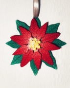 Bombka Kwiat Gwiazdy Betlejemskiej 